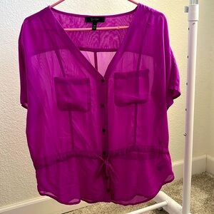 Jessica Simpson pink blouse